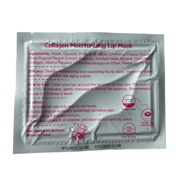 Collagen Moisturizing Lip Masks 15 Count Bundle New In Package - Picture 12 of 13